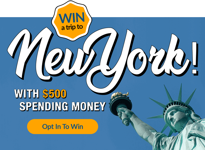 Win a trip to New York