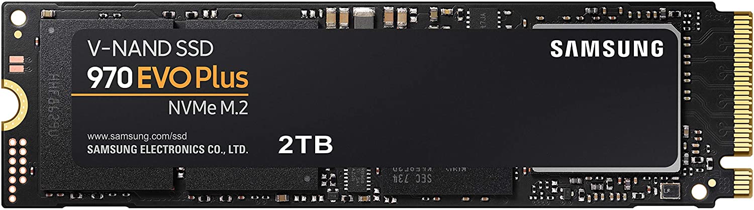 Samsung 2TB 970 EVO Plus NVMe M.2 Internal SSD [MZ-V7S2T0B]