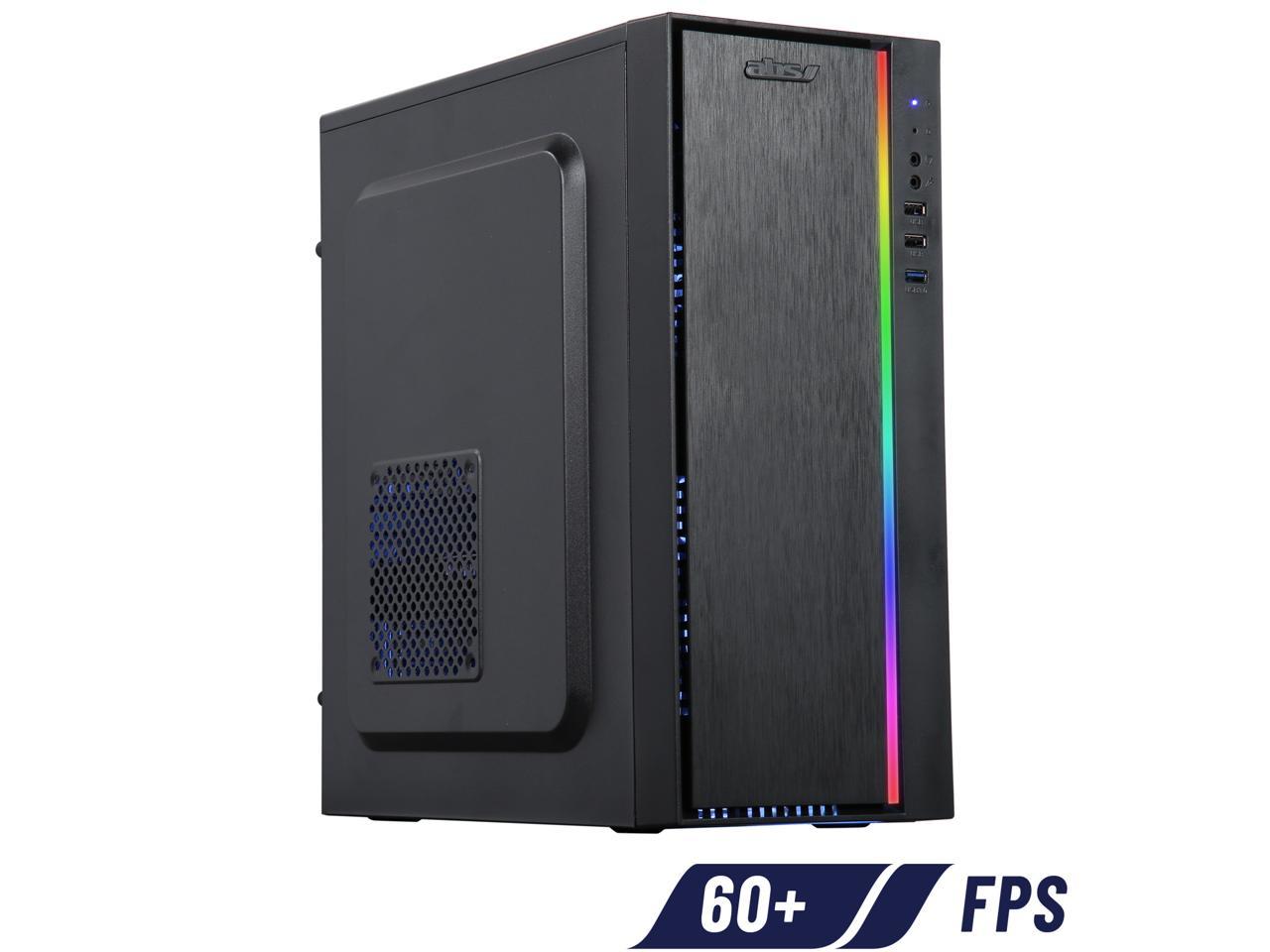 ABS Rogue SE Windows Gaming Desktop (AMD Ryzen 5 3600, 8GB DDR4, 512GB SSD, GTX 1660) Model ALA194