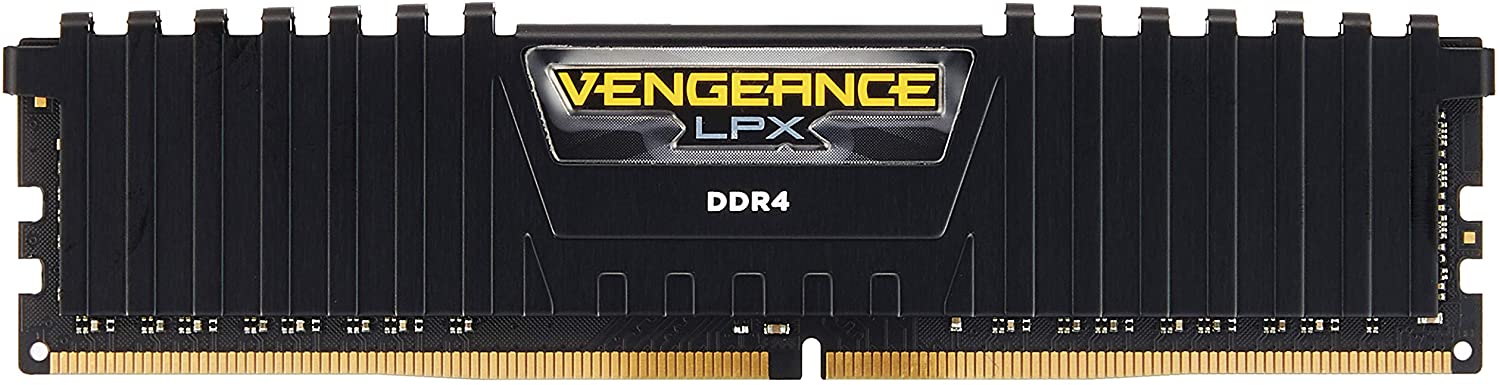 CORSAIR VENGEANCE LPX Series 16GB (2PK 8GB) 2.4GHz DDR4 Desktop Memory [CMK16GX4M2A2400C16]