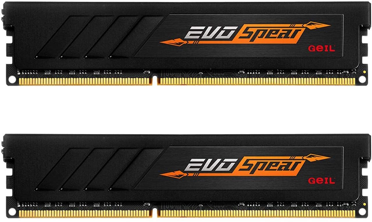 GeIL EVO SPEAR AMD Edition 16GB (2 x 8GB) 288-Pin DDR4 SDRAM DDR4 3200 (PC4 25600) Desktop Memory [GASB416GB3200C16ADC]