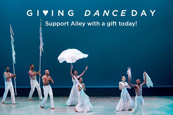 GivingTuesday is Giving Dance Day at Ailey