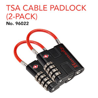 TSA Cable Padlock