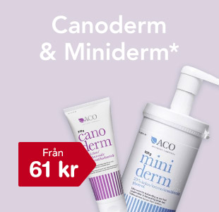 Canoderm & Miniderm från 61 kr 