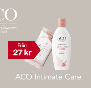 ACO Intimate Care från 27 kr 