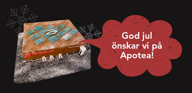 God Jul önskar vi på Apotea! 