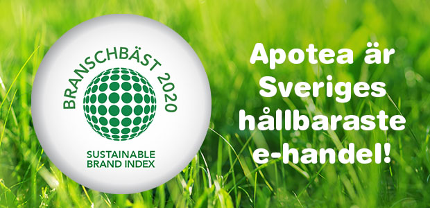 Apotea är Sveriges hållbaraste e-handel!