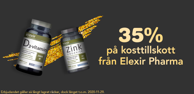 35% på Elexir Pharma 