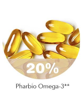 20% på Pharbio Omega-3