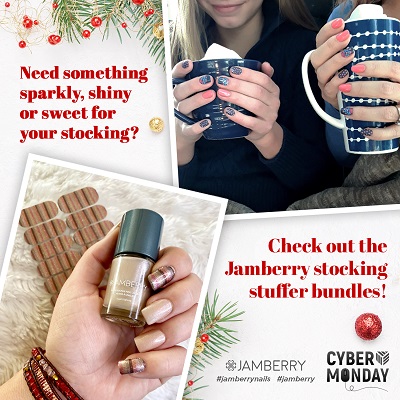 Need something sparkly, shiny or sweet for your stocking? Check out the Jamberry stocking stuffer bundles!