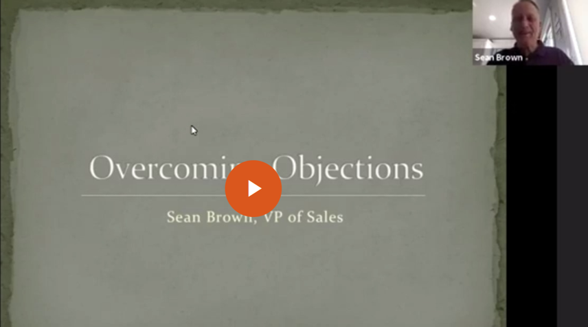 VIDEO: Overcoming Objections