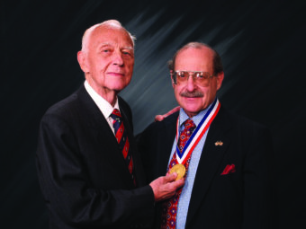 Dr. Gerhard Schrauzer (left) and Dr. Joel Wallach (right)