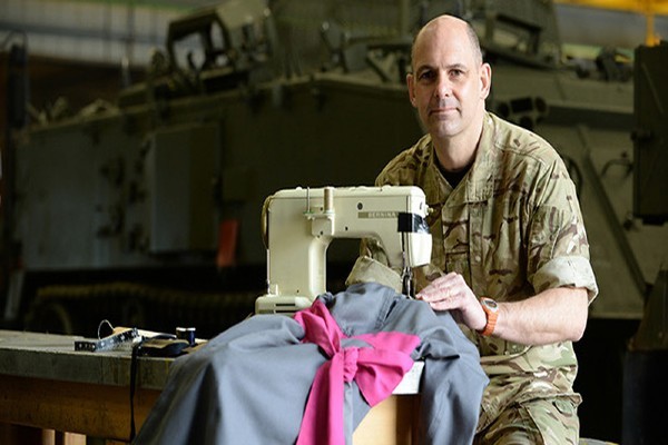 Sewing on the front line Image 