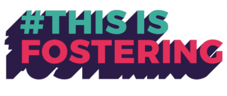 Foster Care Fortnight hashtag graphic