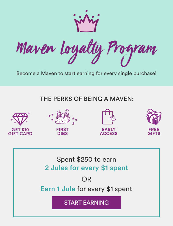 Maven Loyalty Program - Start Earning