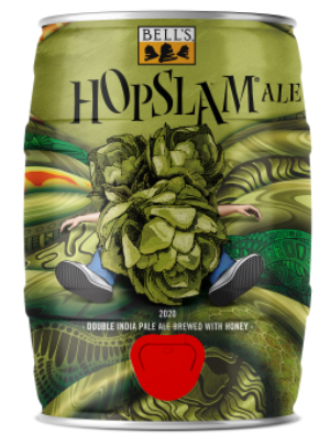 Hopslam mini-kegs feature a brand new design for 2020. 