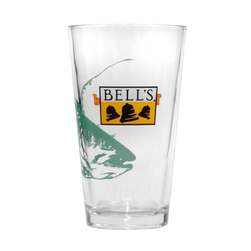 Two Hearted Ale Pint Glass Green Fish - 16 oz