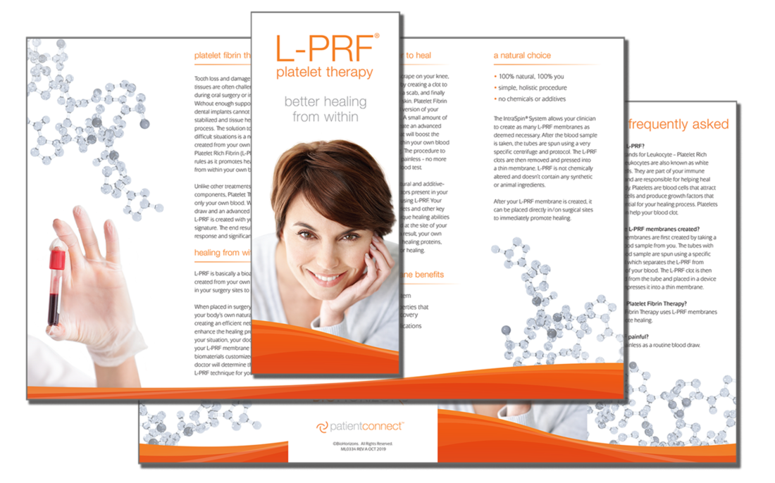 L-PRF Patient Brochure