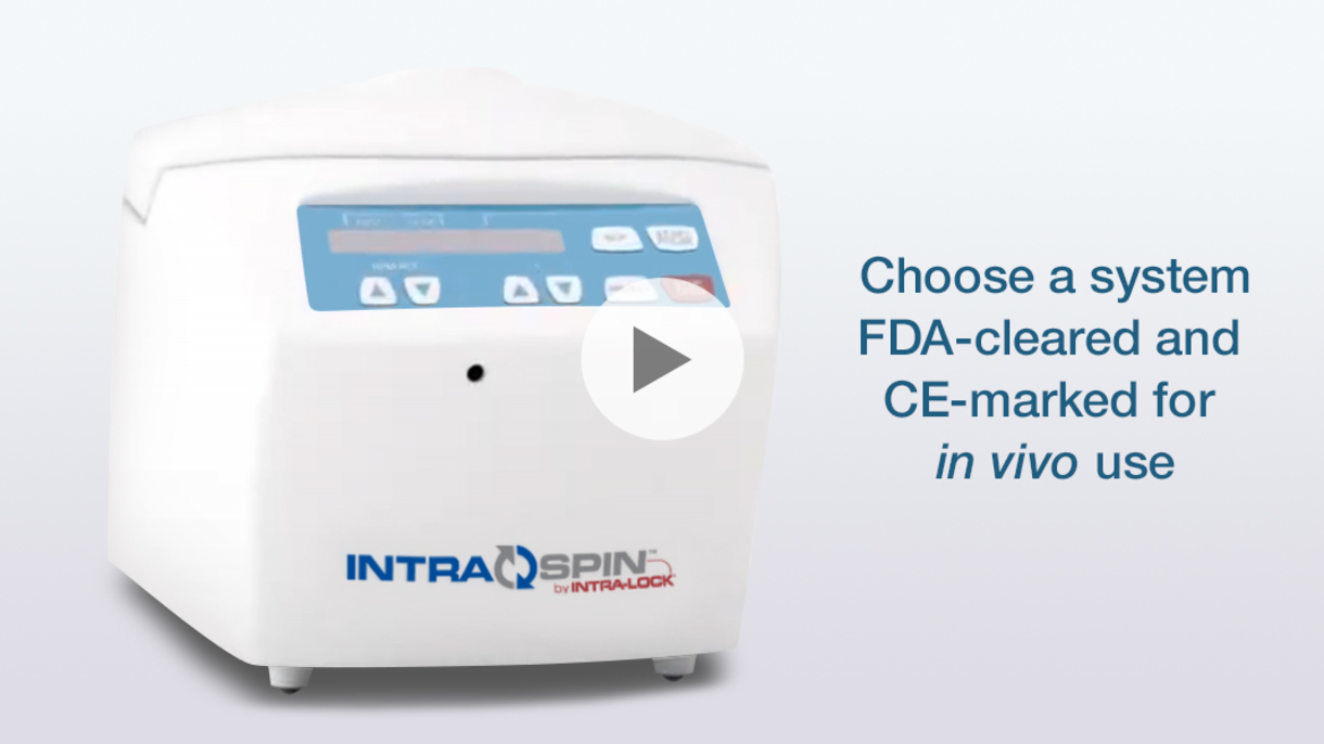 Choose a system FDA-cleared and CE-marked for in vivo use