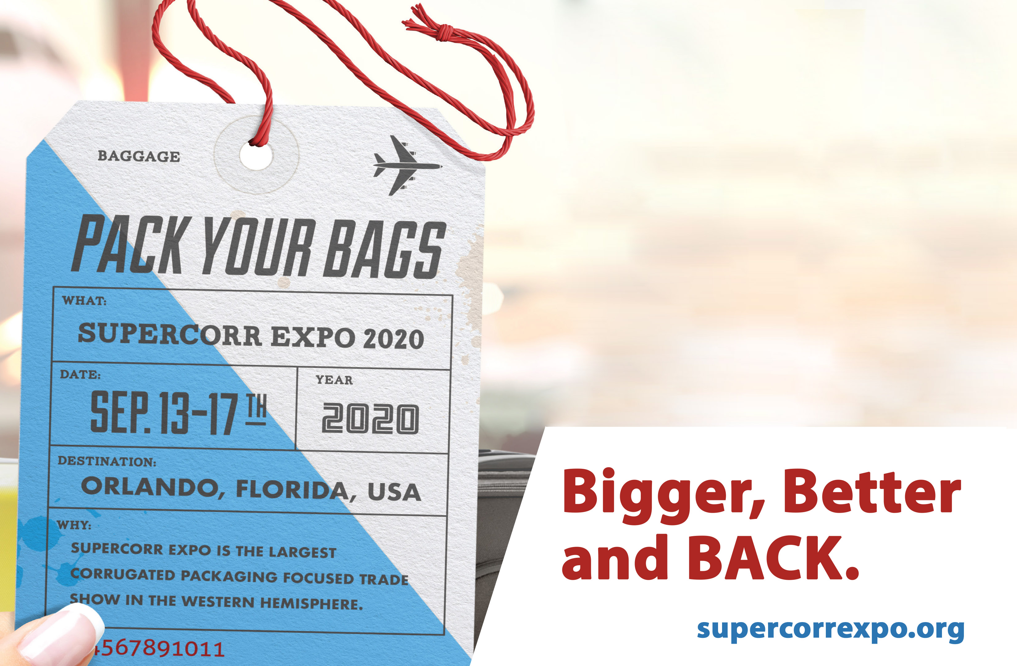 Save the date, SuperCorrExpo 2020 is around the corner! 