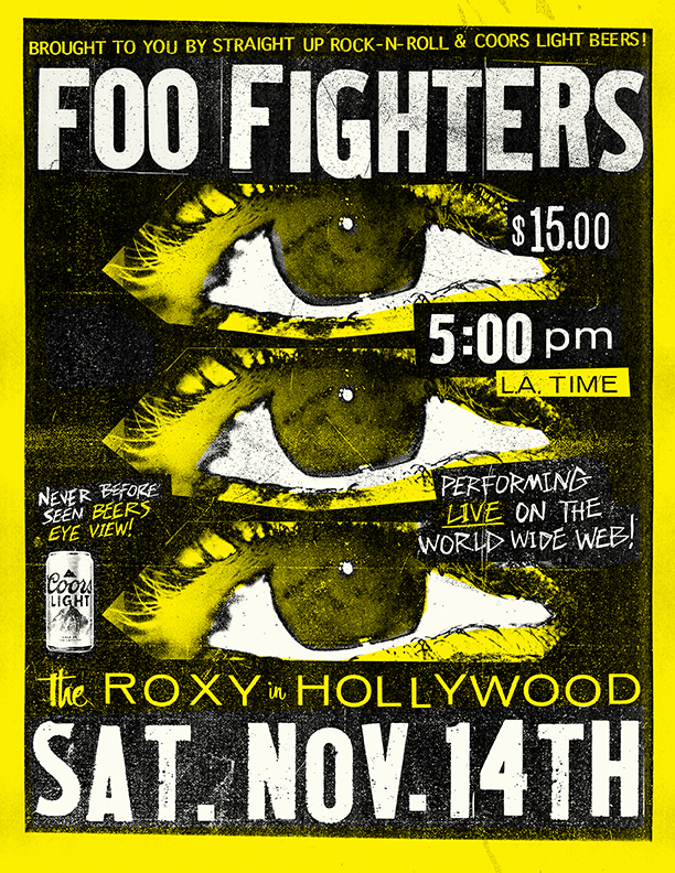 FOO FIGHTERS LIVE FROM THE ROXY