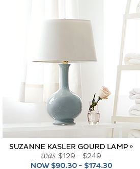 Suzanne Kasler Gourd Lamp