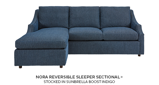 Nora Reversible Sleeper Sectional