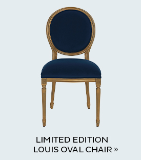 Limited Edition Louis Oval Chair