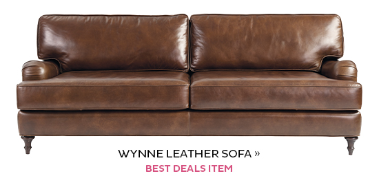 Wynne Leather Sofa