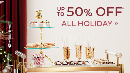 Up to 50% Off All Holiday