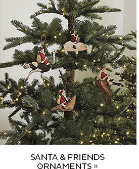 Santa & Friends Ornaments