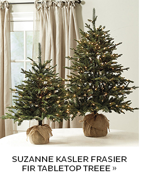Suzanne Kasler Fir Tabletop Tree