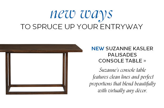 Suzanne Kasler Palisades Console Table