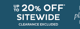 Up to 20% Off Sitewide