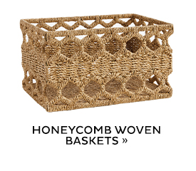 Honeycomb Woven Baskets