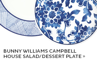 Bunny Williams Campbell House Salad/Dessert Plate