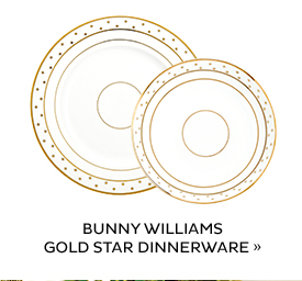 Bunny Williams Gold Star Dinnerware