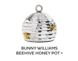 Bunny Williams Beehive Honey Pot