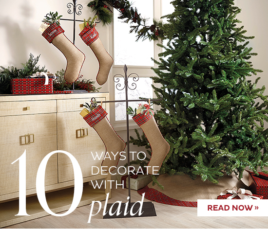 10 Ways to Decorate With Plaid | READ NOW