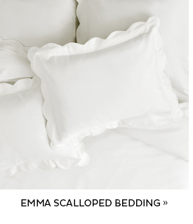 Emma Scalloped Bedding