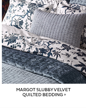 Margot Slubby Velvet Quilted Bedding