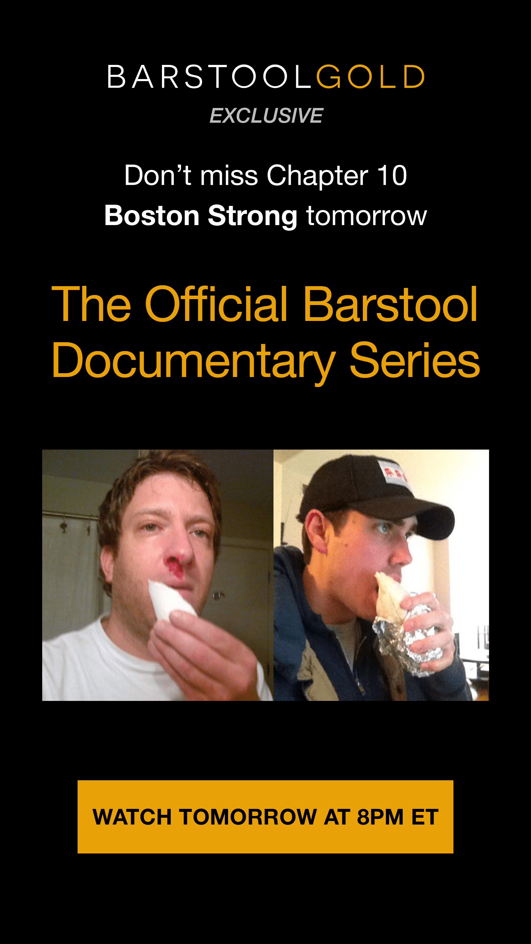 Barstool Gold - Tomorrow's Episode