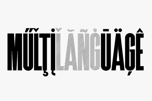 SuperLine Display Typeface