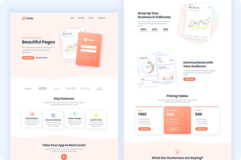 SaaSy - Saas & App Template Kit