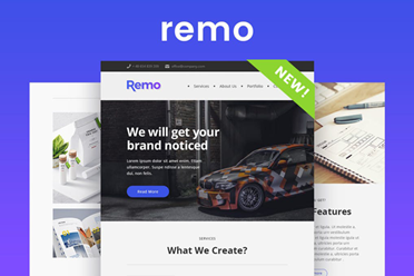 Remo - Responsive Email Newsletter Template