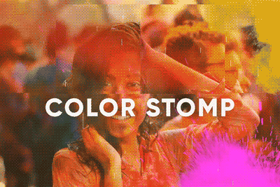 Color Explosions Stomp Opener