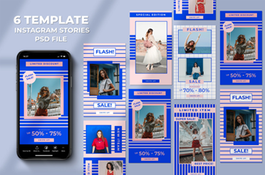 Flash Sale Instagram Stories