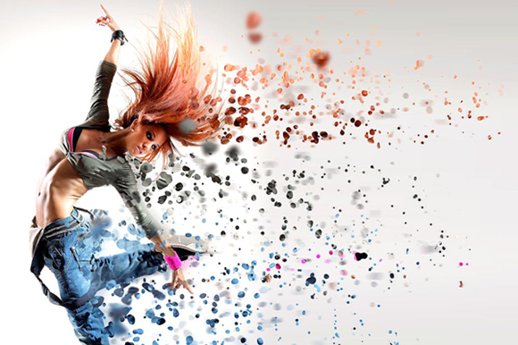 Free This Month: Moleculum Photoshop Action