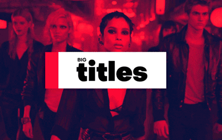 Big Titles Typography - After Effects