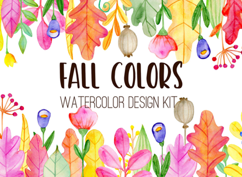 Fall Colors Design Kit